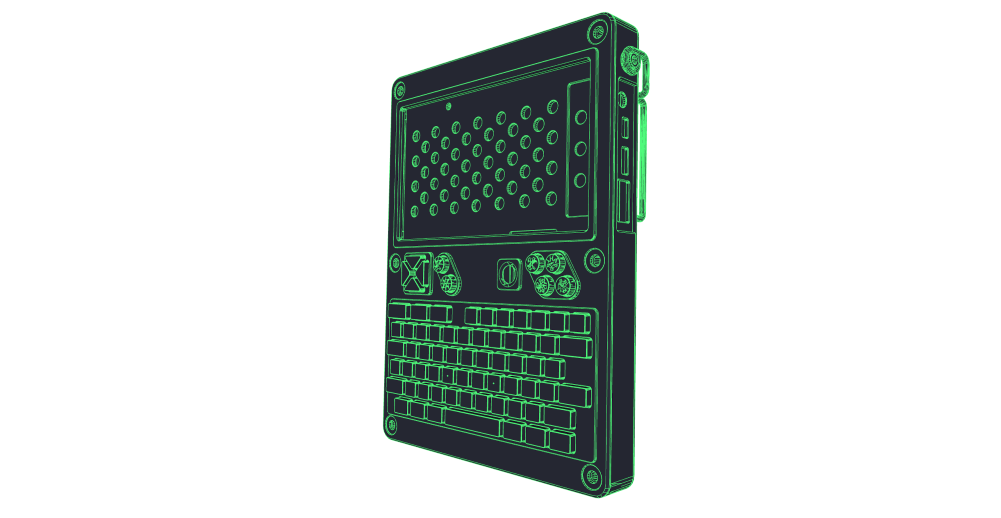 uconsole wireframe